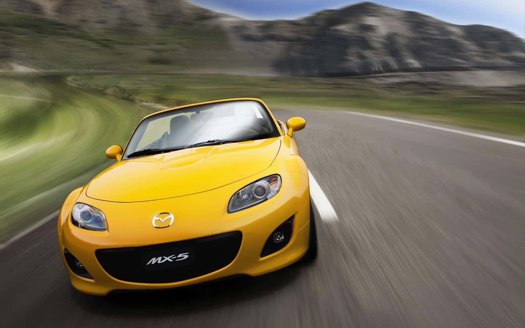 Enjoy The Wind In The Mazda Miata Background