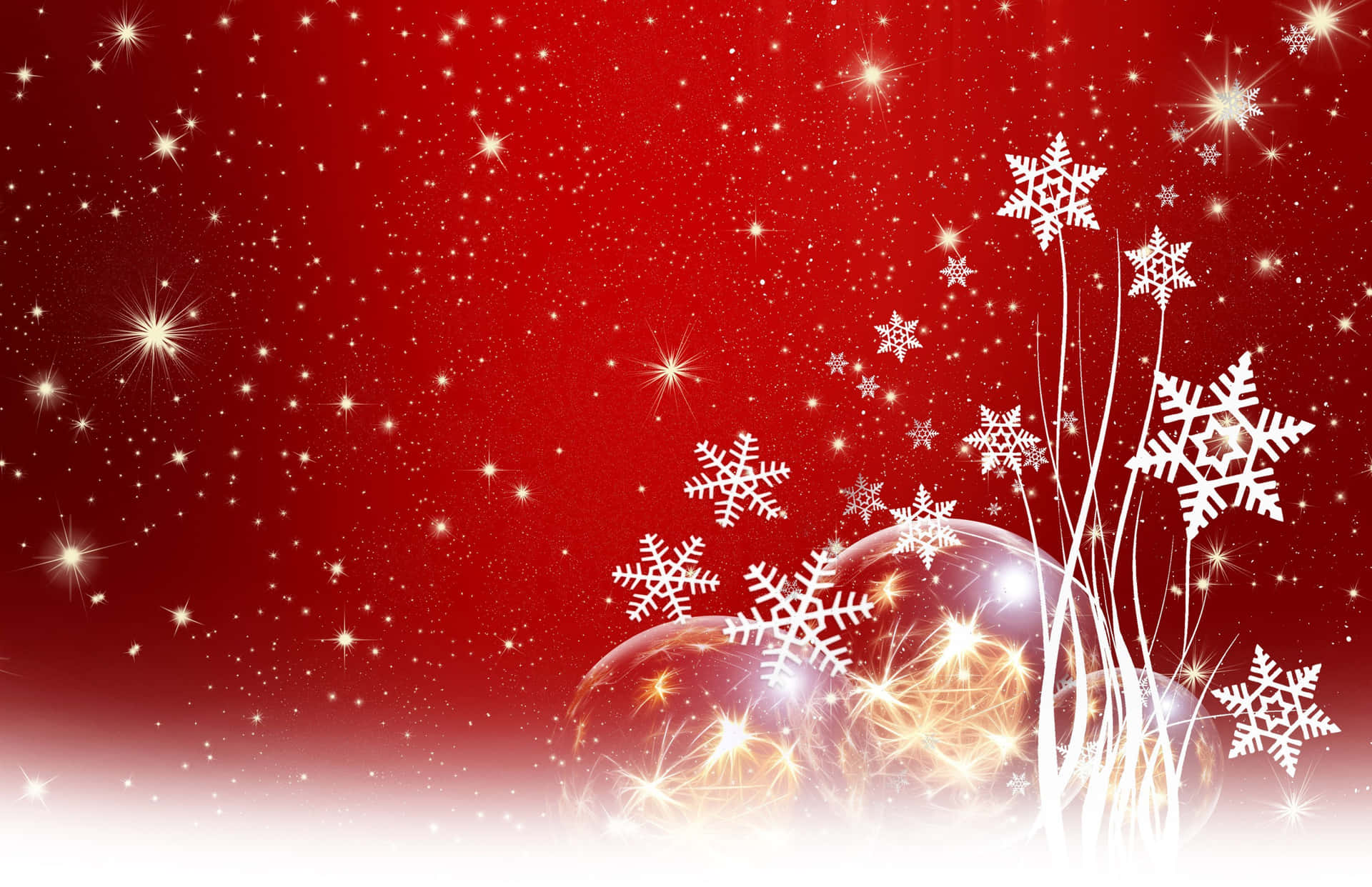 Enjoy The Winter Season With A Red Aesthetic Christmas Background
