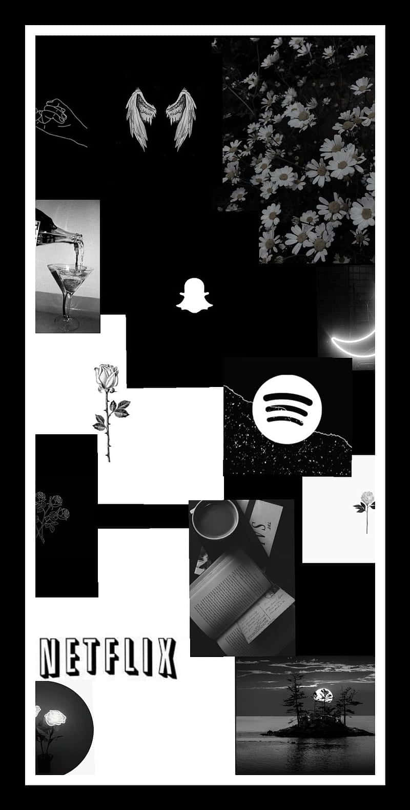 Enjoy This Incredible Aesthetic Anime Collage! Background