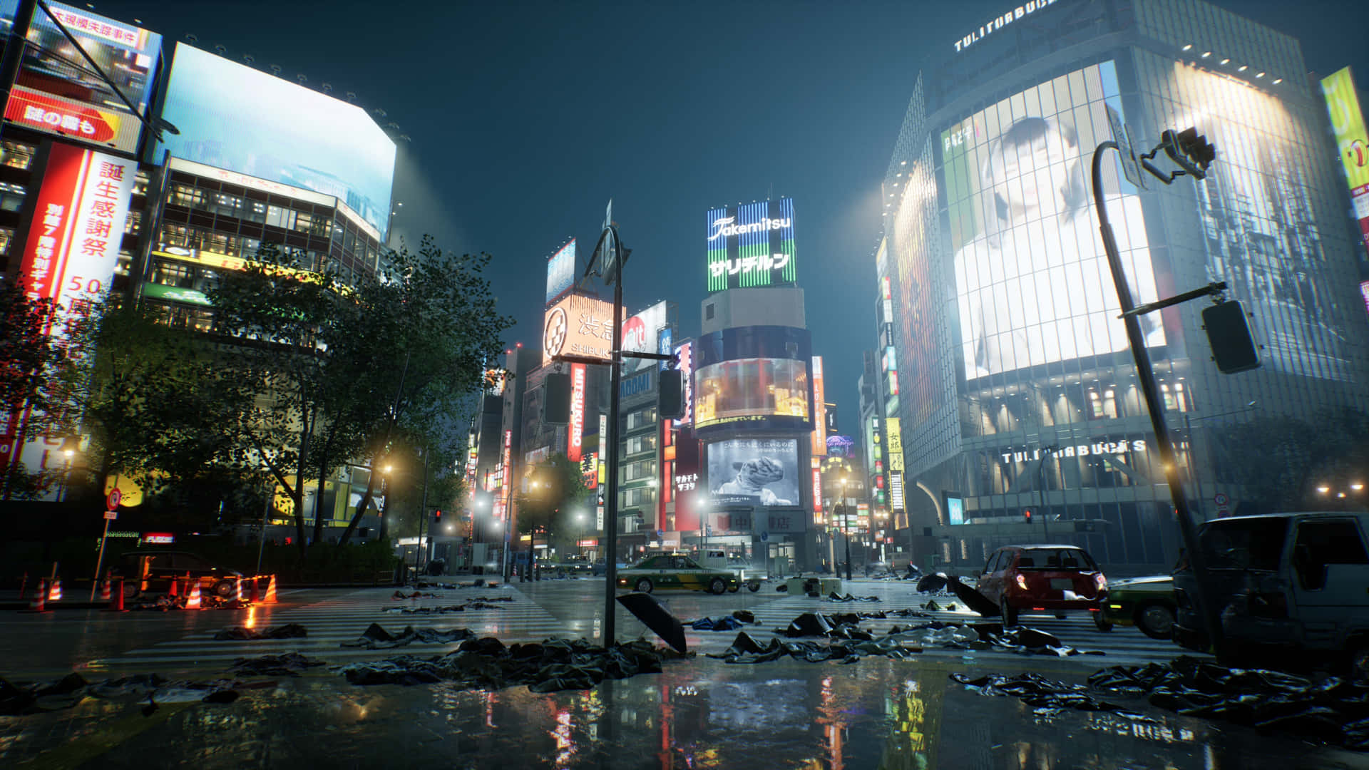 Enjoy Tokyo's Harajuku District And Its Vibrant Colors! Background