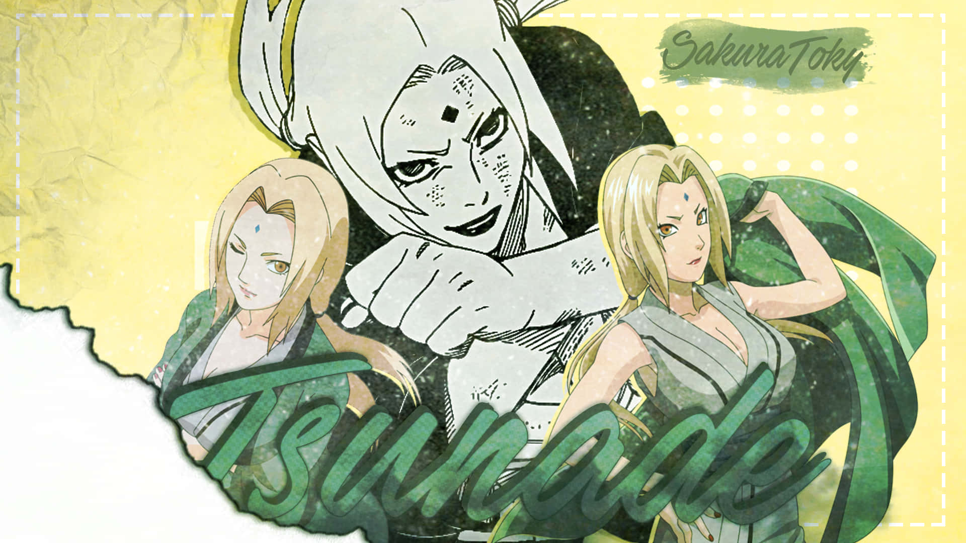 Enjoy Tsunade's Adventures On Your Iphone! Background