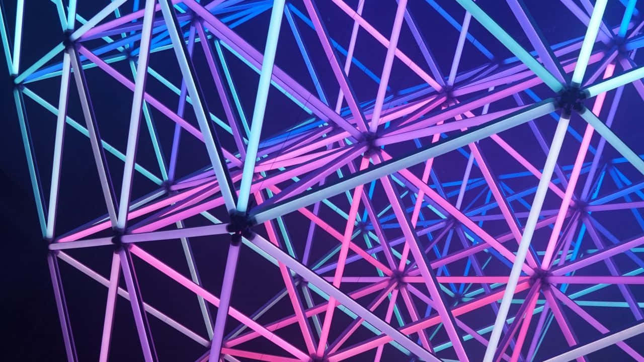 Enjoy Your Day With A Vibrant And Glowing Amoled Desktop Wallpaper.