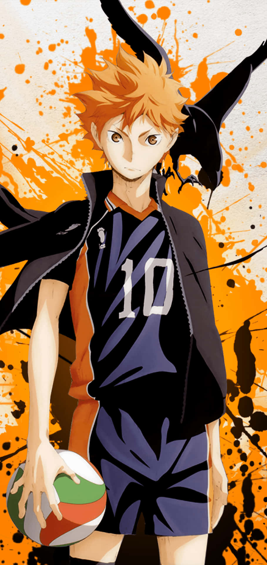 Enjoy Your Favorite Japanese Anime, Haikyuu, With A Cool Iphone Wallpaper Background