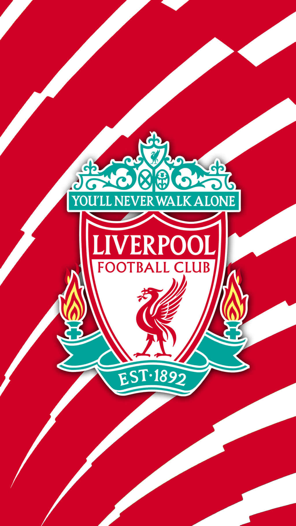 Enjoy Your Favorite Team With A Liverpool-branded Iphone Background