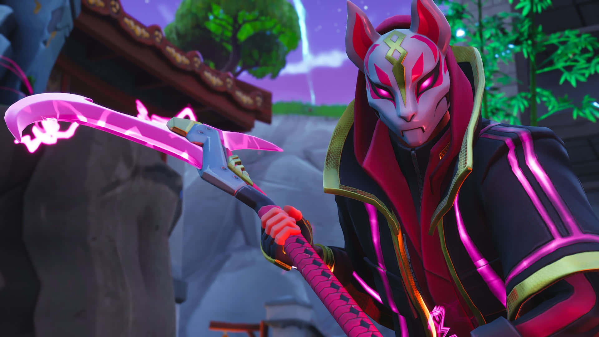 Enjoy Your Game Hours With The High-performance Fortnite Laptop Background