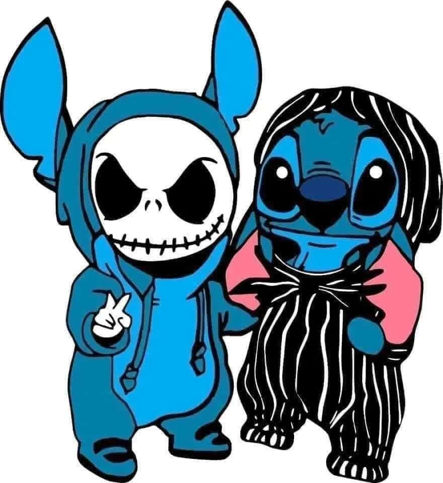Enjoy Your Halloween With Lilo And Stitch This Year! Background