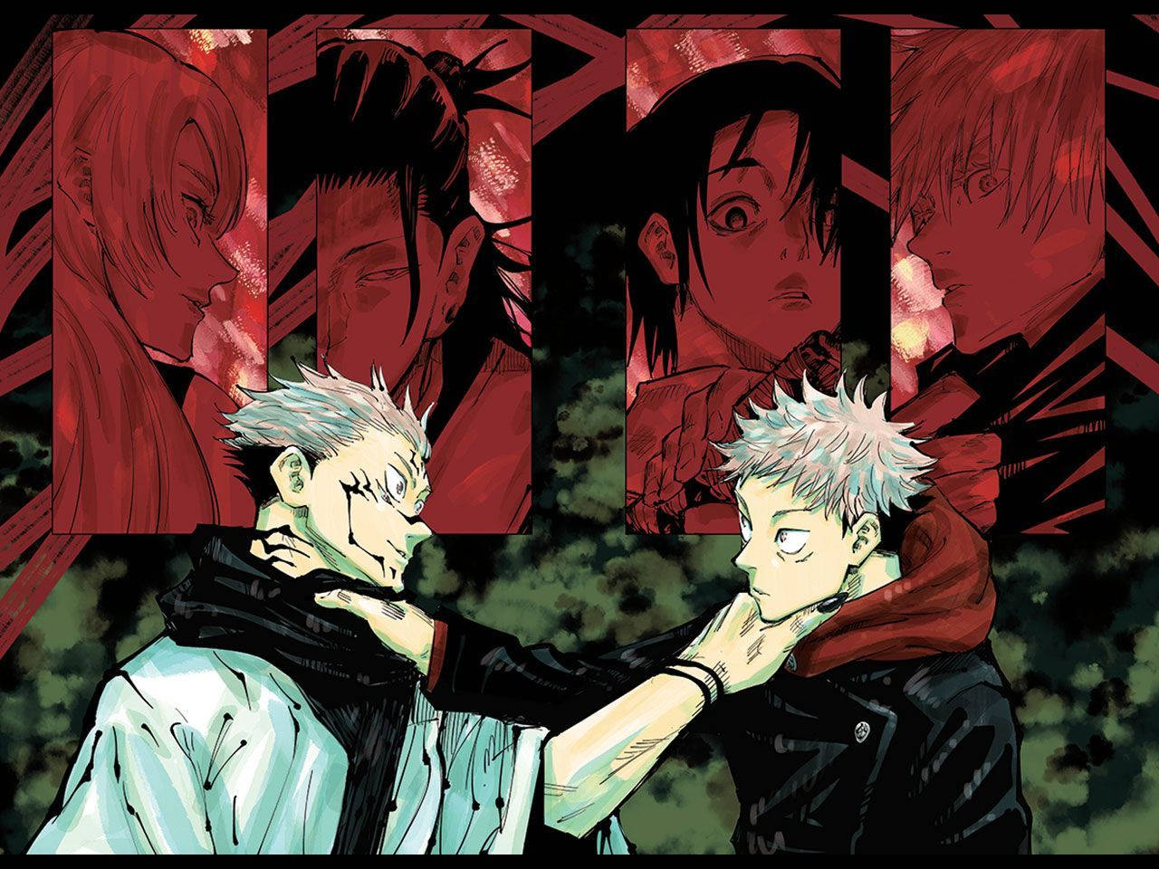 Enjoy Your Jujutsu Kaisen Journey With This Awesome Desktop Wallpaper! Background