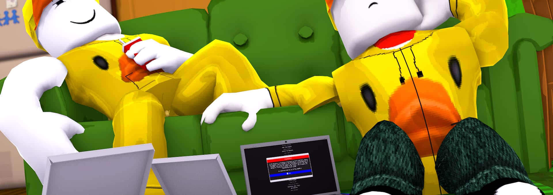 Enjoy Your Stay In The Luxurious Bloxburg, At Roblox. Background