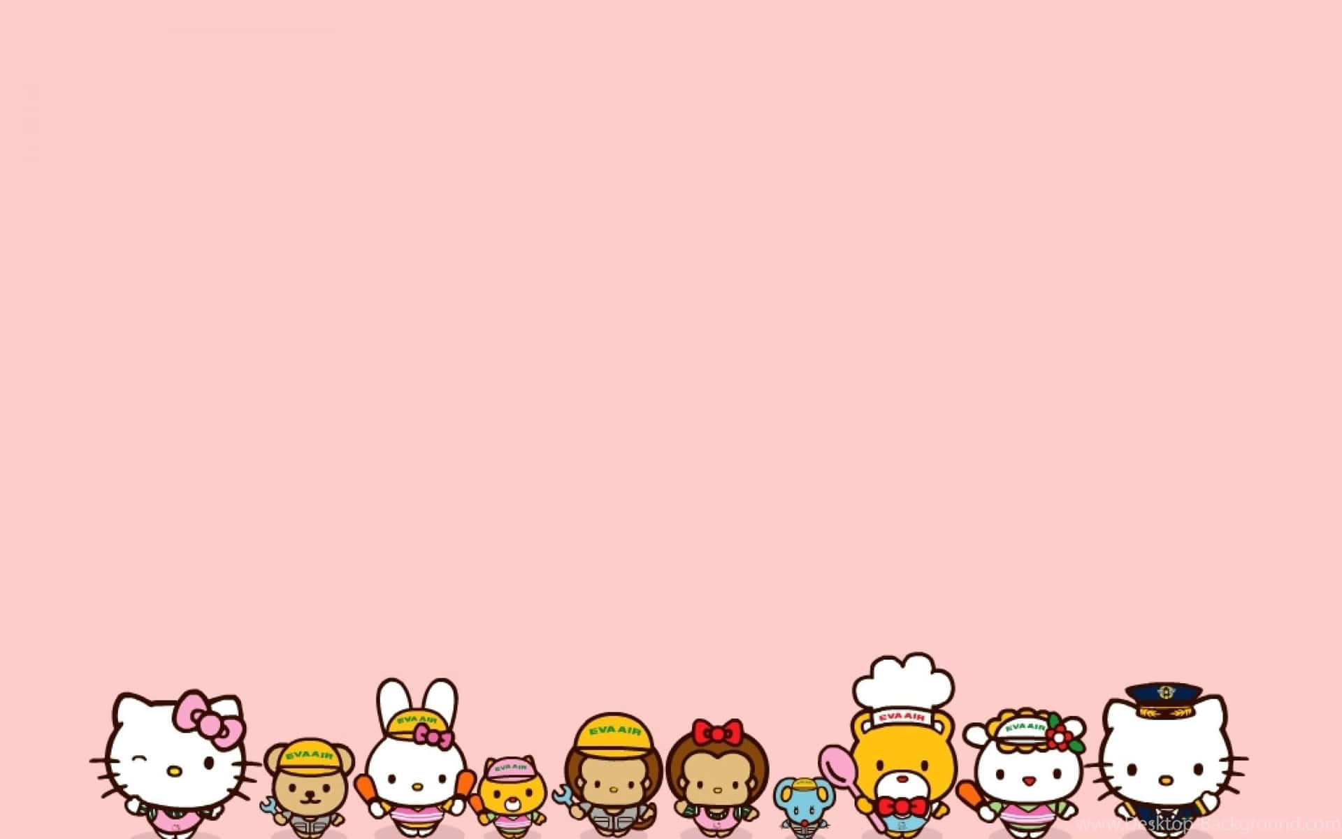 Enjoy Your Thanksgiving With Hello Kitty Background