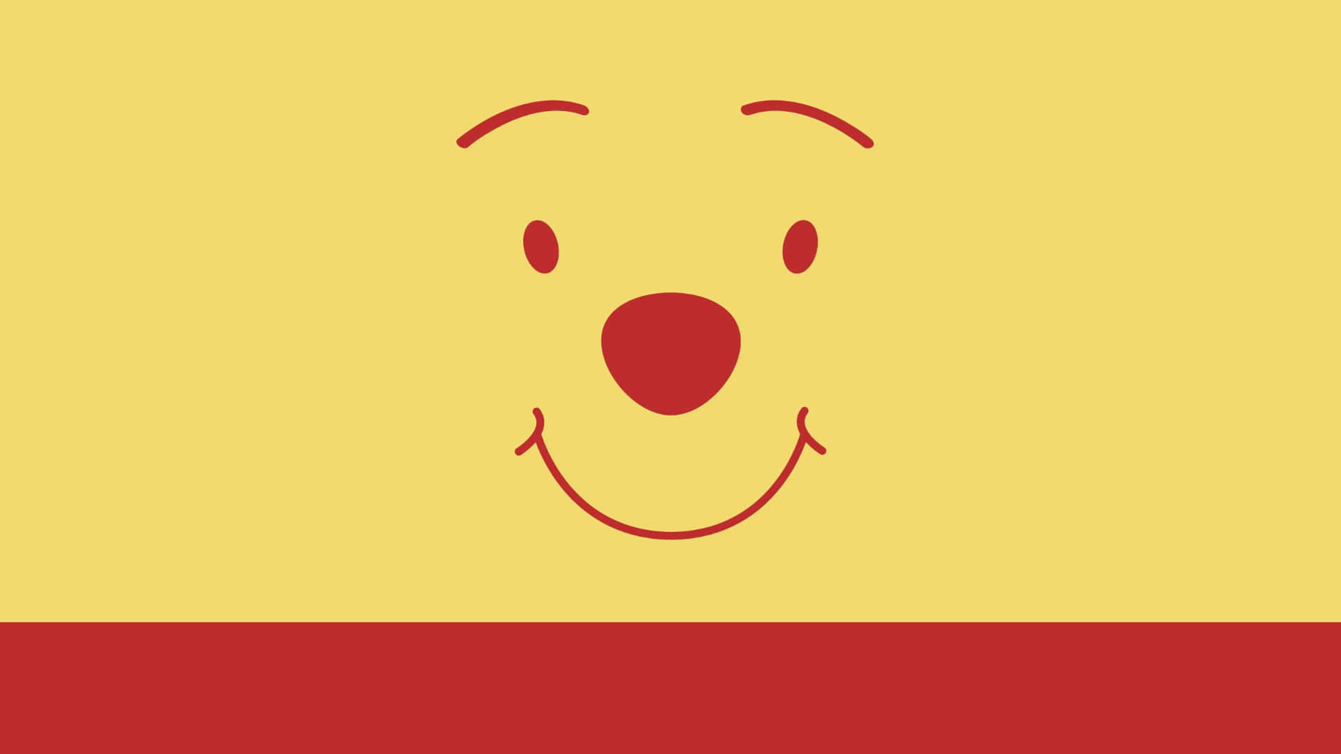 Enjoy Your Work With This Vibrant Winnie The Pooh Laptop Background