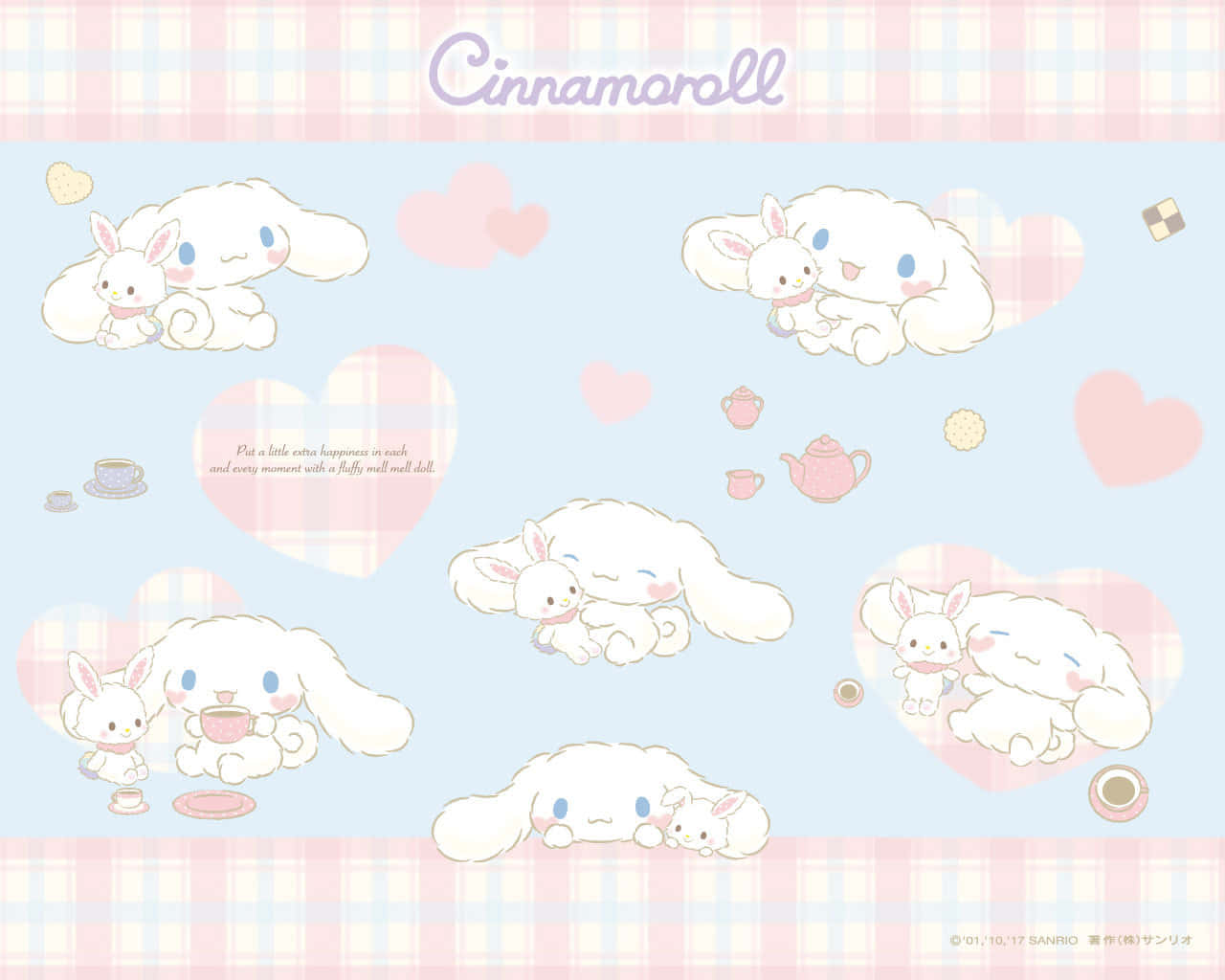 Enjoying A Day Out In The Sun With Cinnamoroll Background