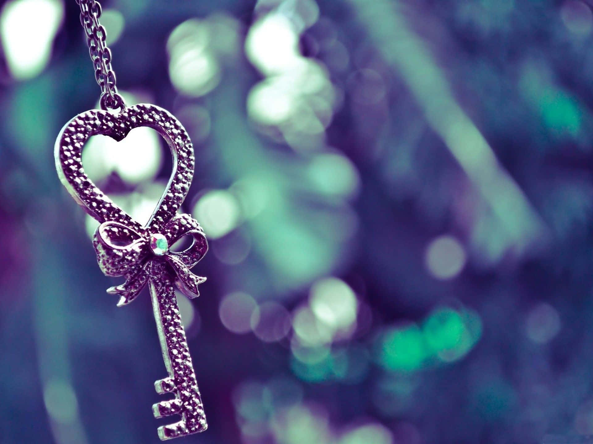 Enjoying A Moment Of Cute Love Background