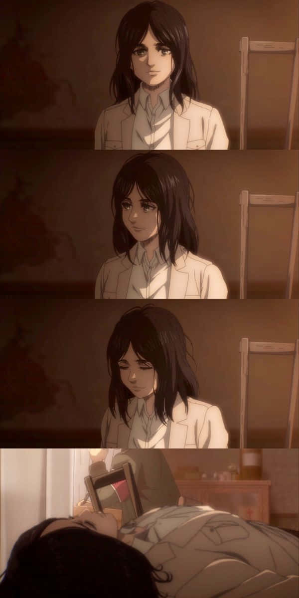 Enjoying A Slice Of Pieck Background