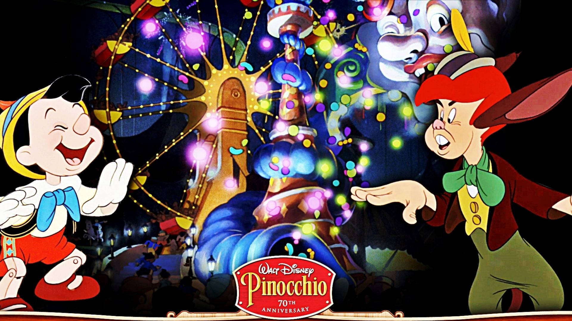 Enjoying Pinocchio Background