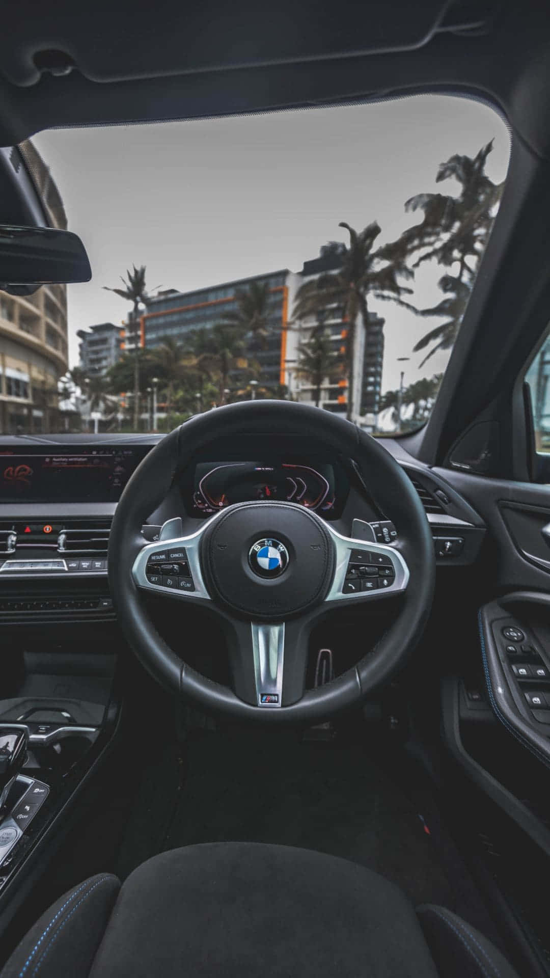 Enjoying The Comforts Of Modern Automotive Technology Background