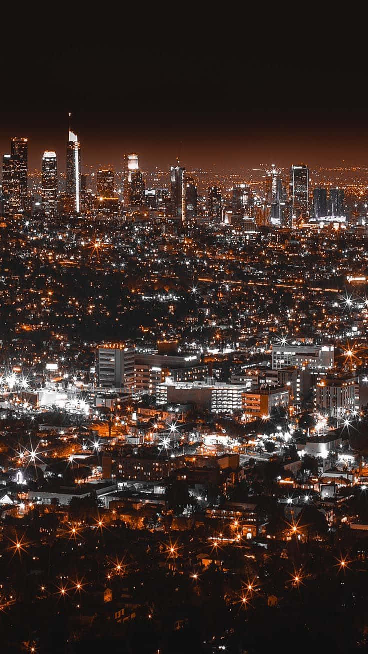 Enjoying The Hollywood Skyline From Los Angeles
