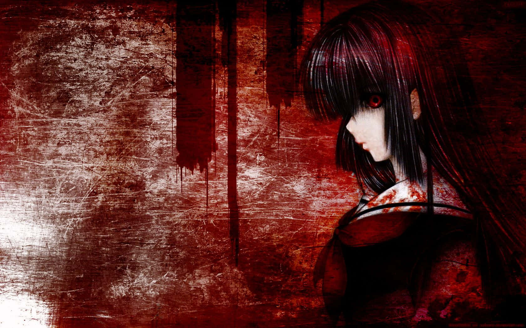 Enma Ai Scary Anime Character From Hell Girl