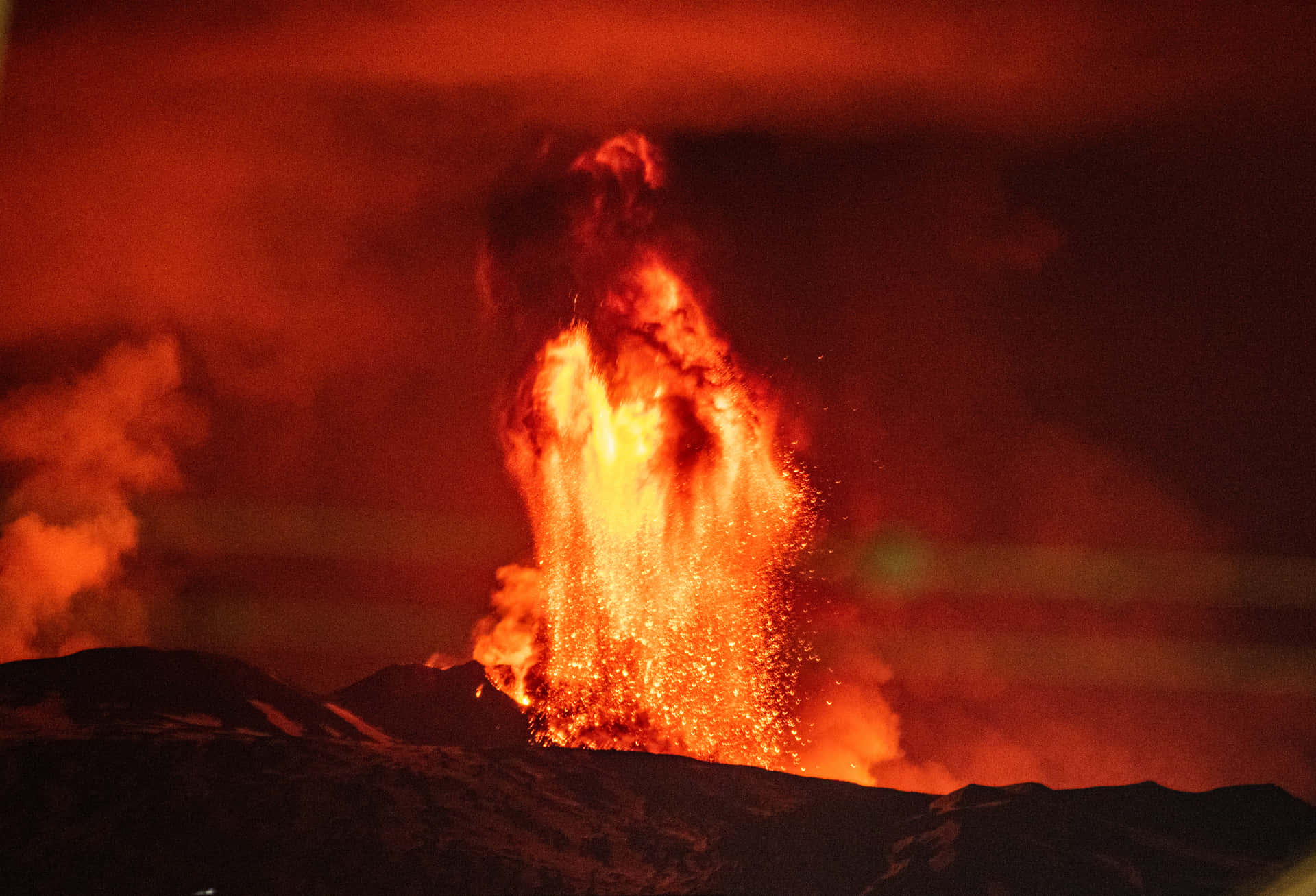 Enraged And Effusive Eruption Background
