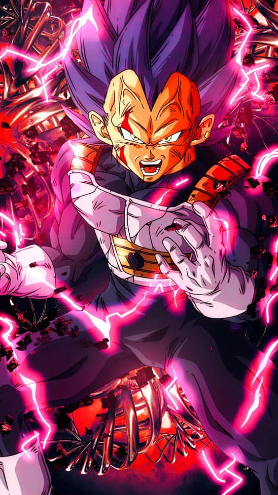 Enraged Vegeta Ultra Ego Background