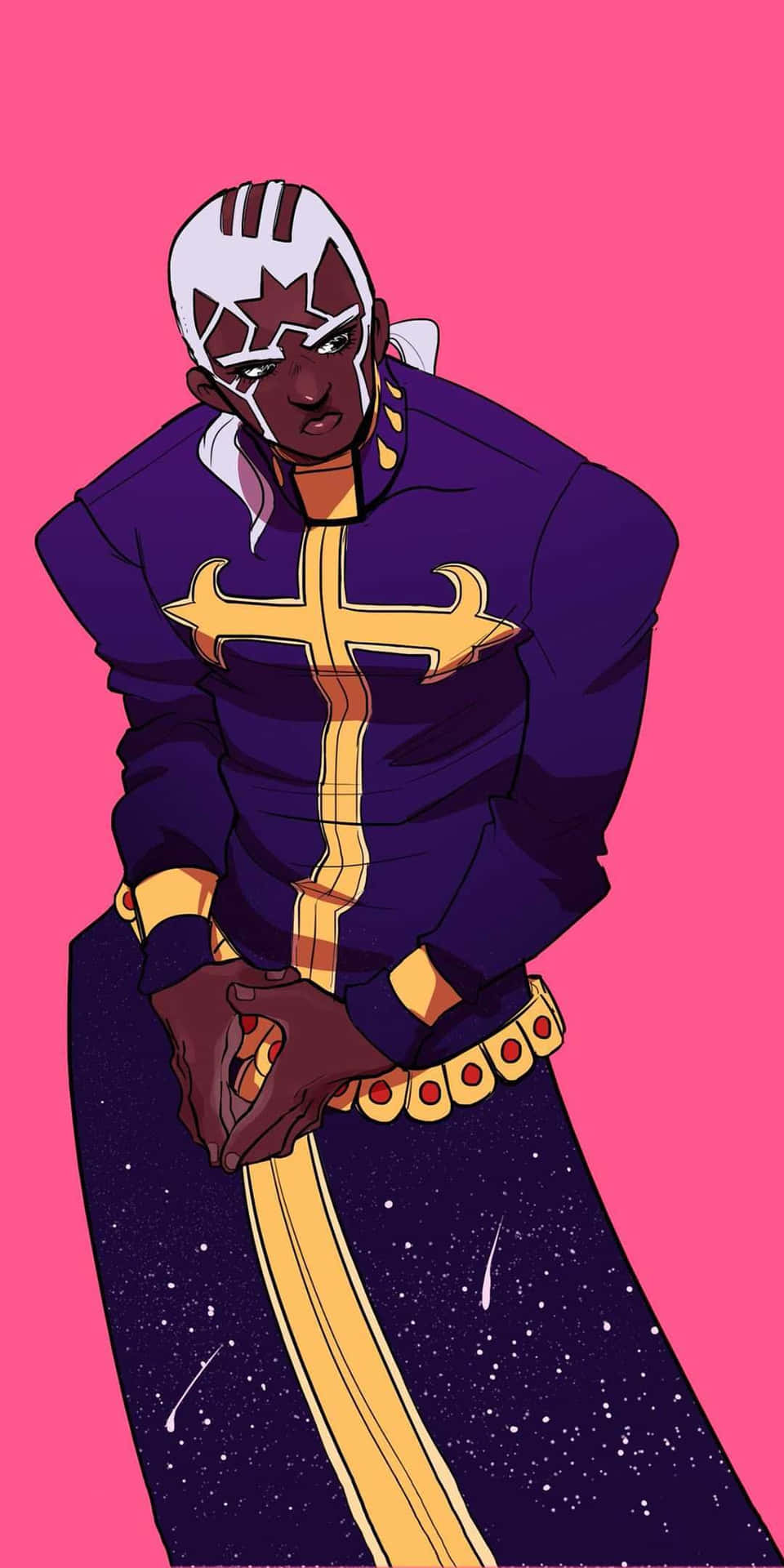 Enrico Pucci, Character From The Manga Series Jojo's Bizarre Adventure Background