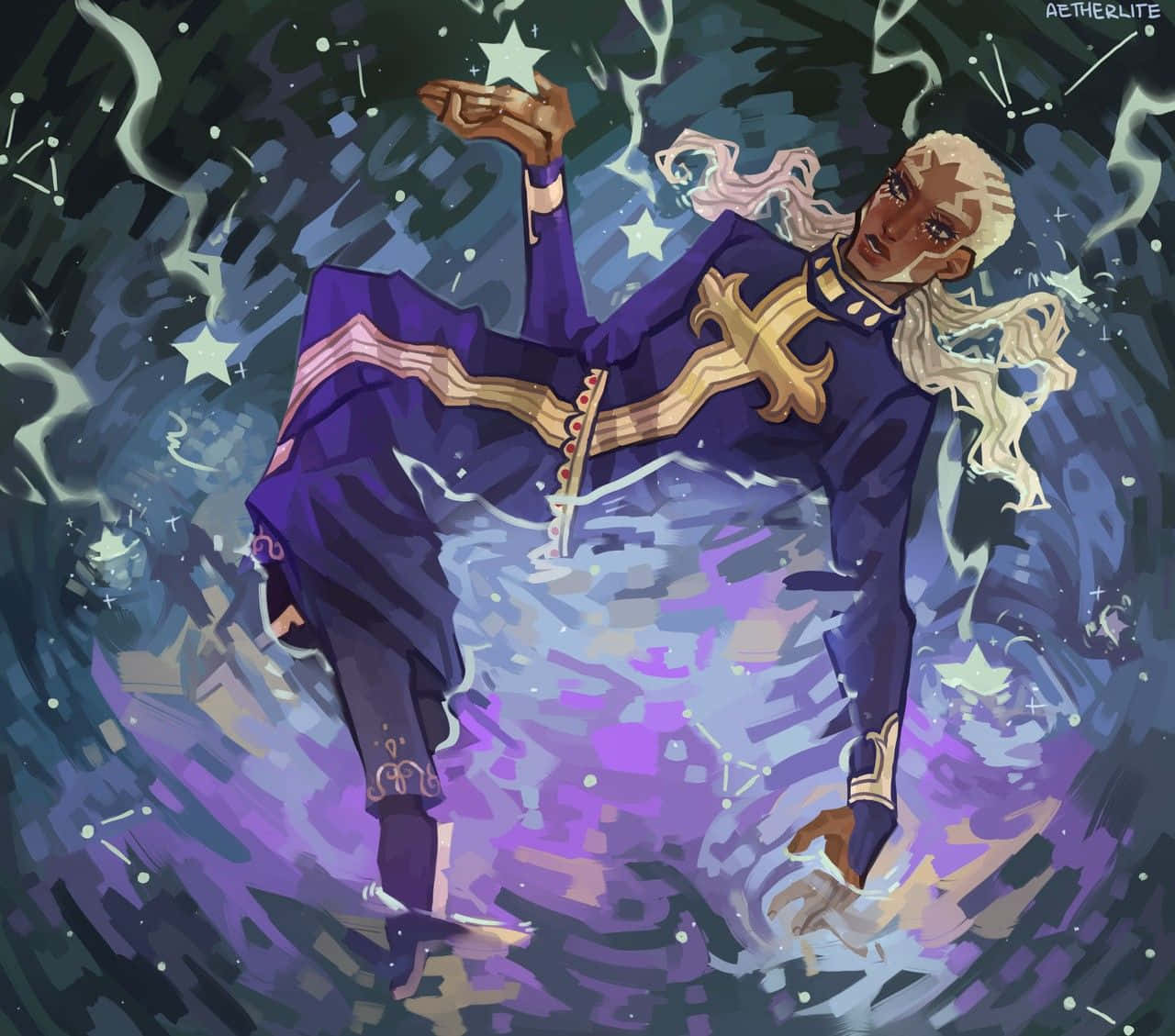 Enrico Pucci Floating Background