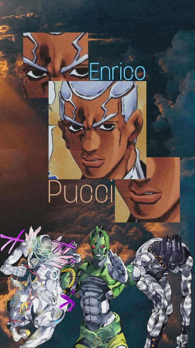 Enrico Pucci - The Wise Professor Of Dio Brando From The Jojo's Bizarre Adventure Series Background