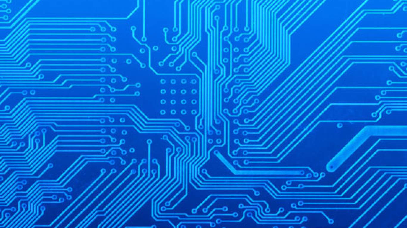 Entangled Power Circuit Board Background