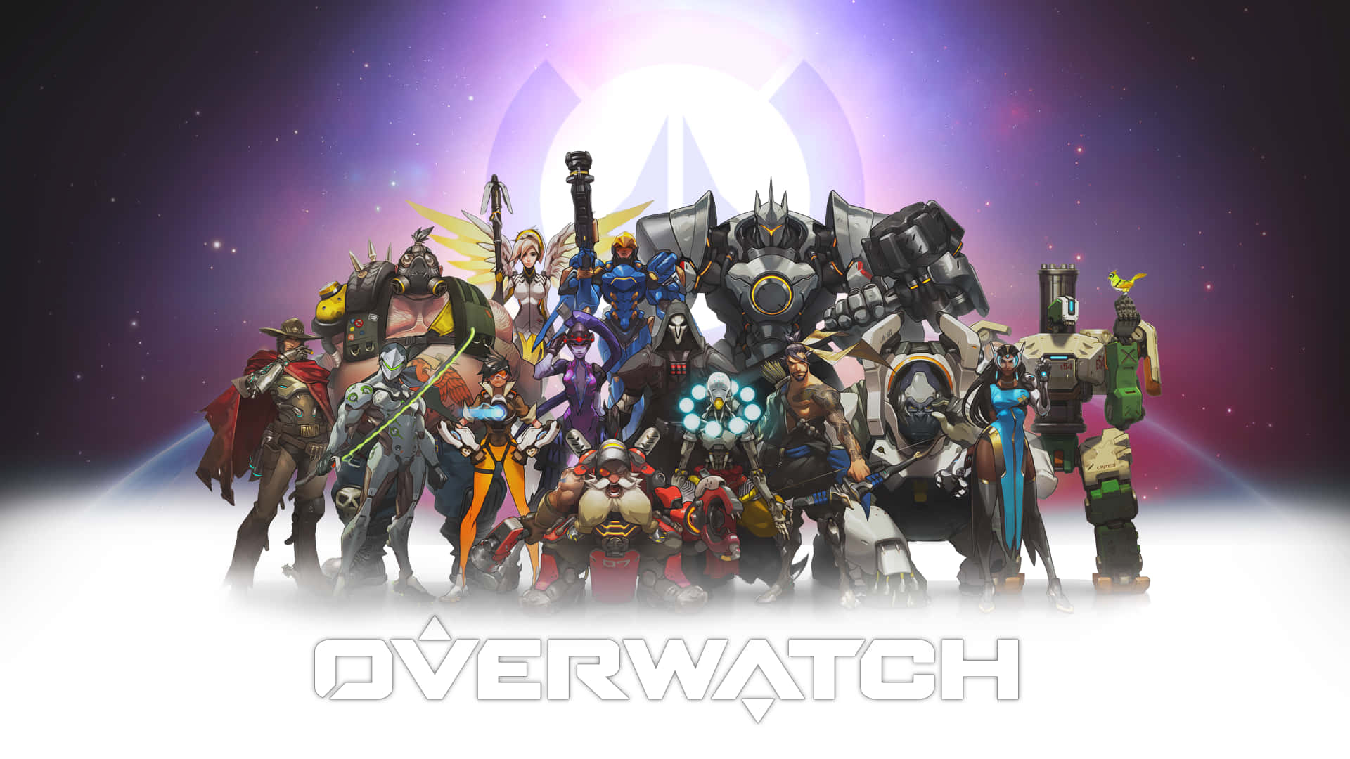 Enter Into The World Of Overwatch Dual! Background