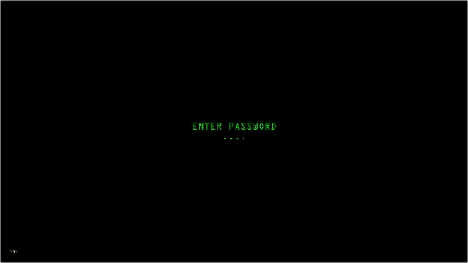 Enter Password Prompt Screen Background
