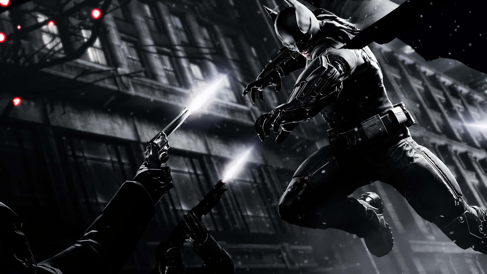 Enter The Darkness With Batman Arkham Origins Background