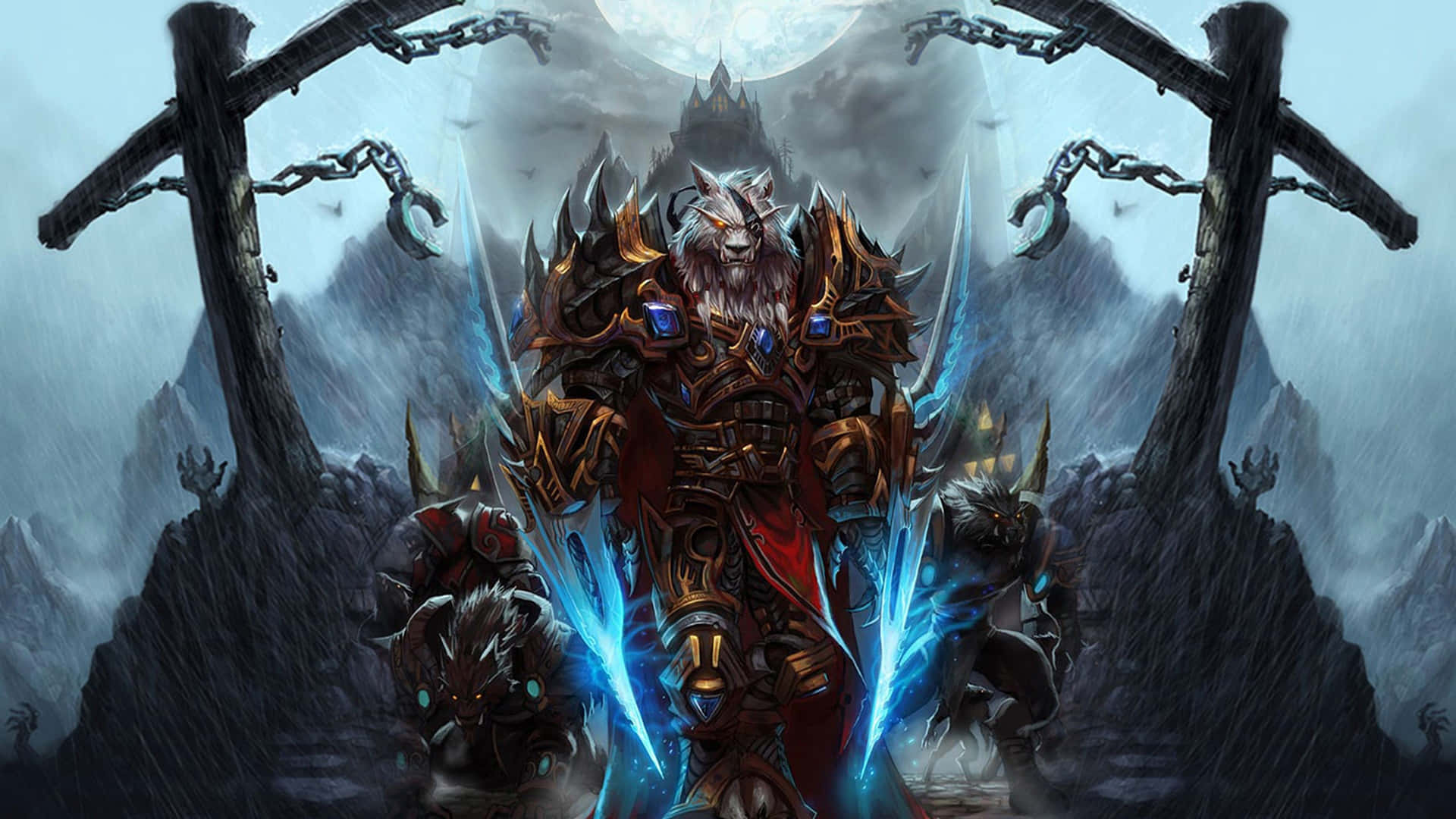 “enter The Epic World Of Warcraft Ii” Background