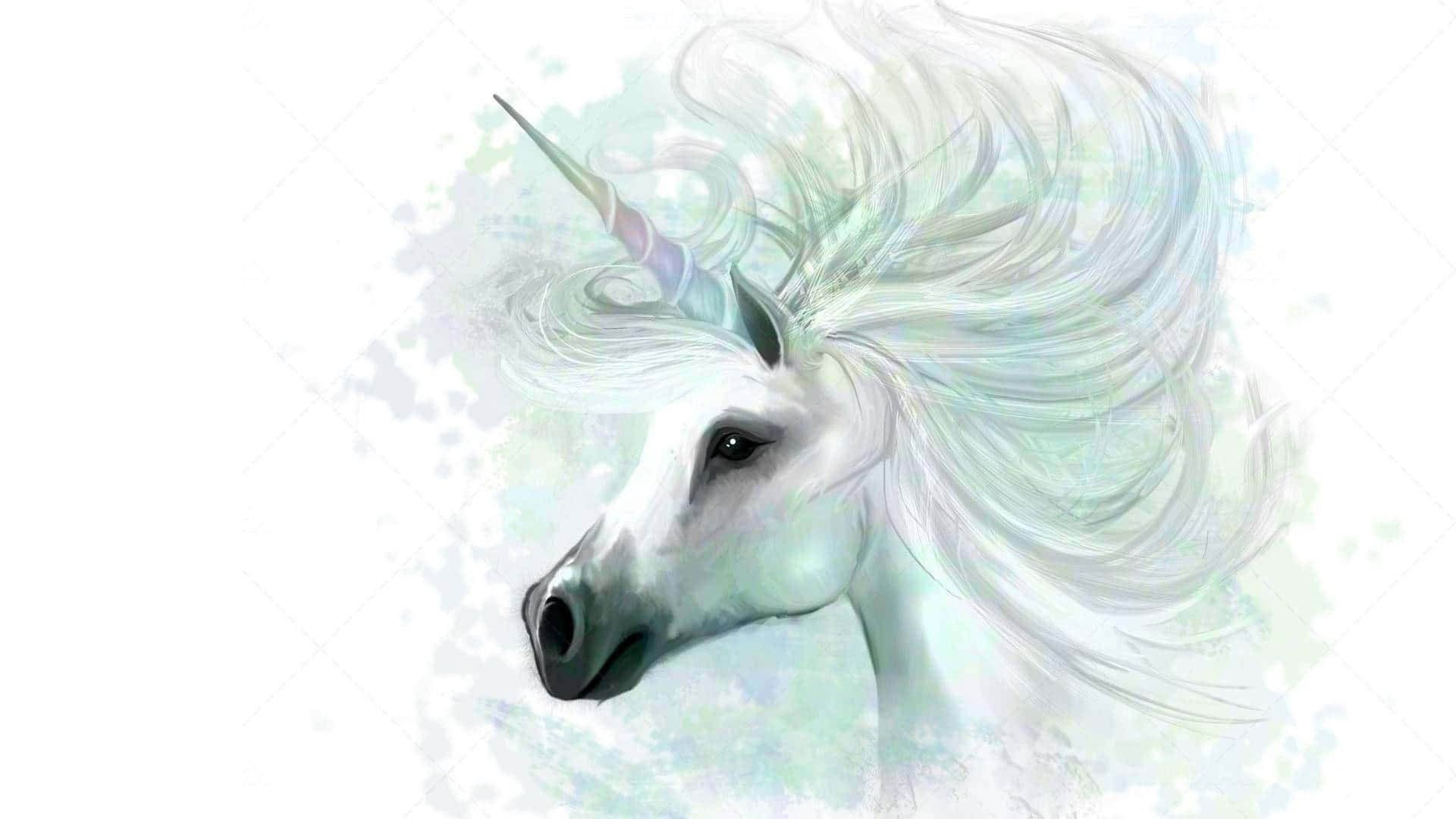 Enter The Magical Fantasy World Of Unicorns With This Desktop Wallpaper Background