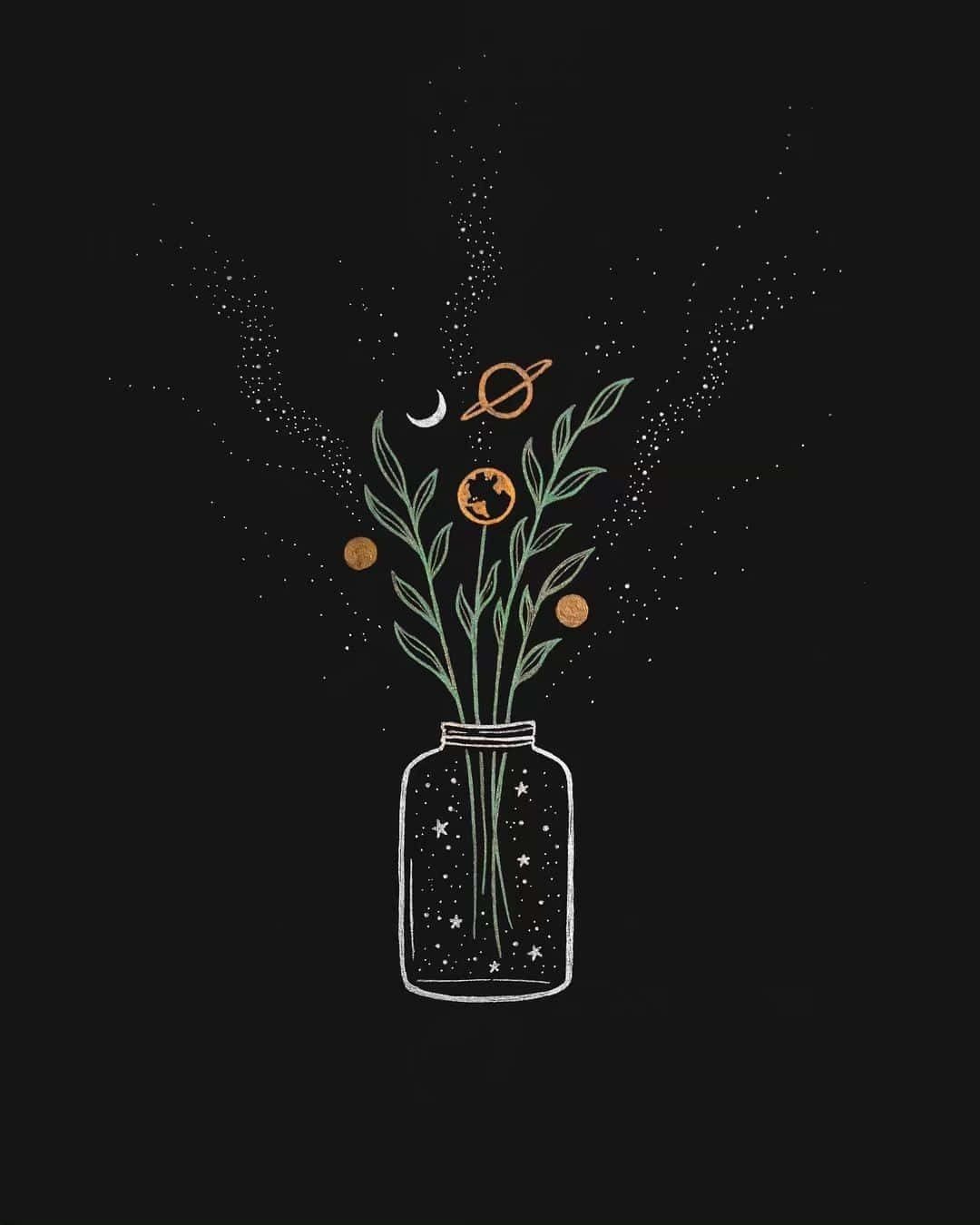 Enter The Magical World Of Witch Aesthetics Background