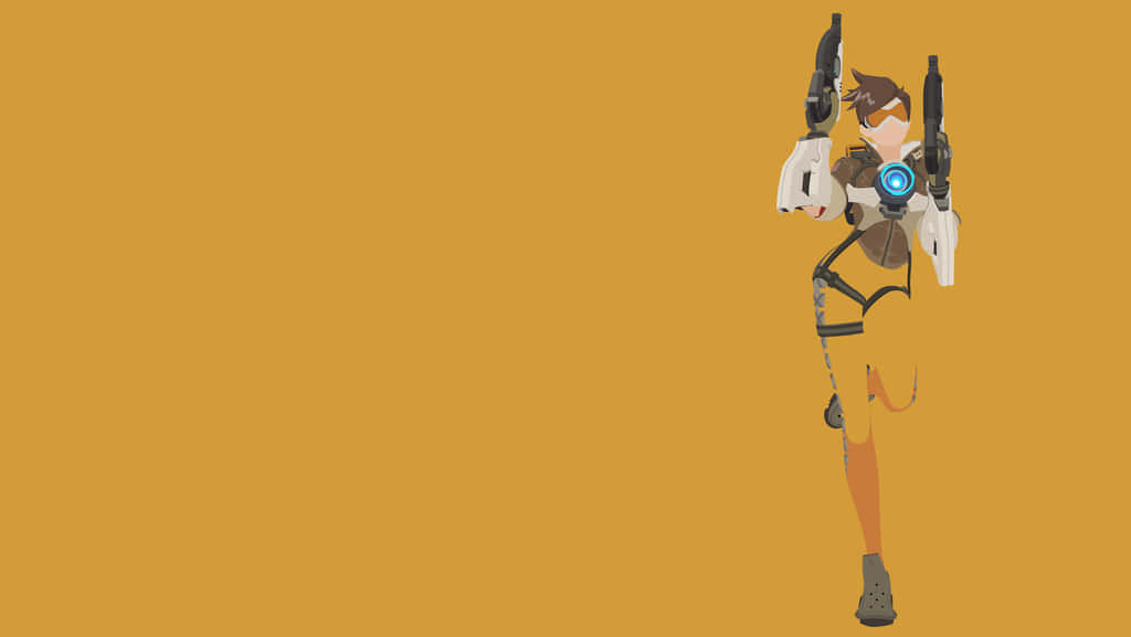 Enter The Minimalist World Of ‘overwatch’ Background