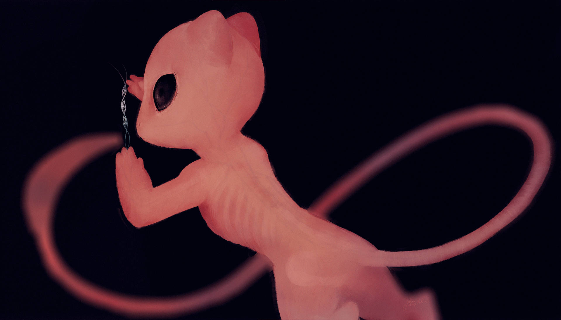 Enter The Mysterious World Of Mew Background