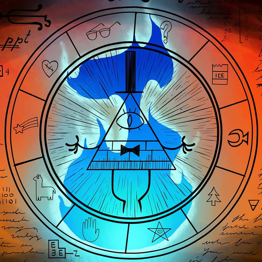 Enter The World Of Bill Cipher Background