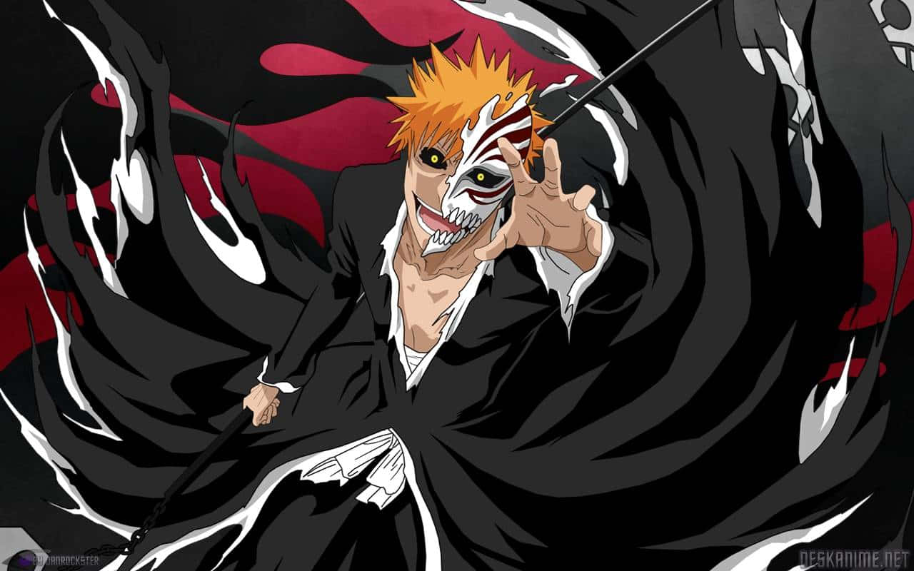 Enter The World Of Bleach Hollow Background