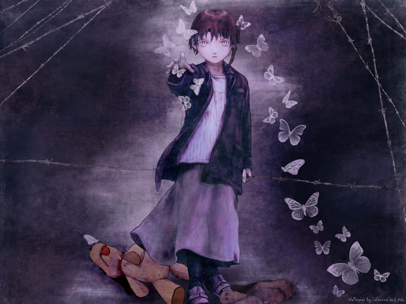 Enter The World Of Lain Background