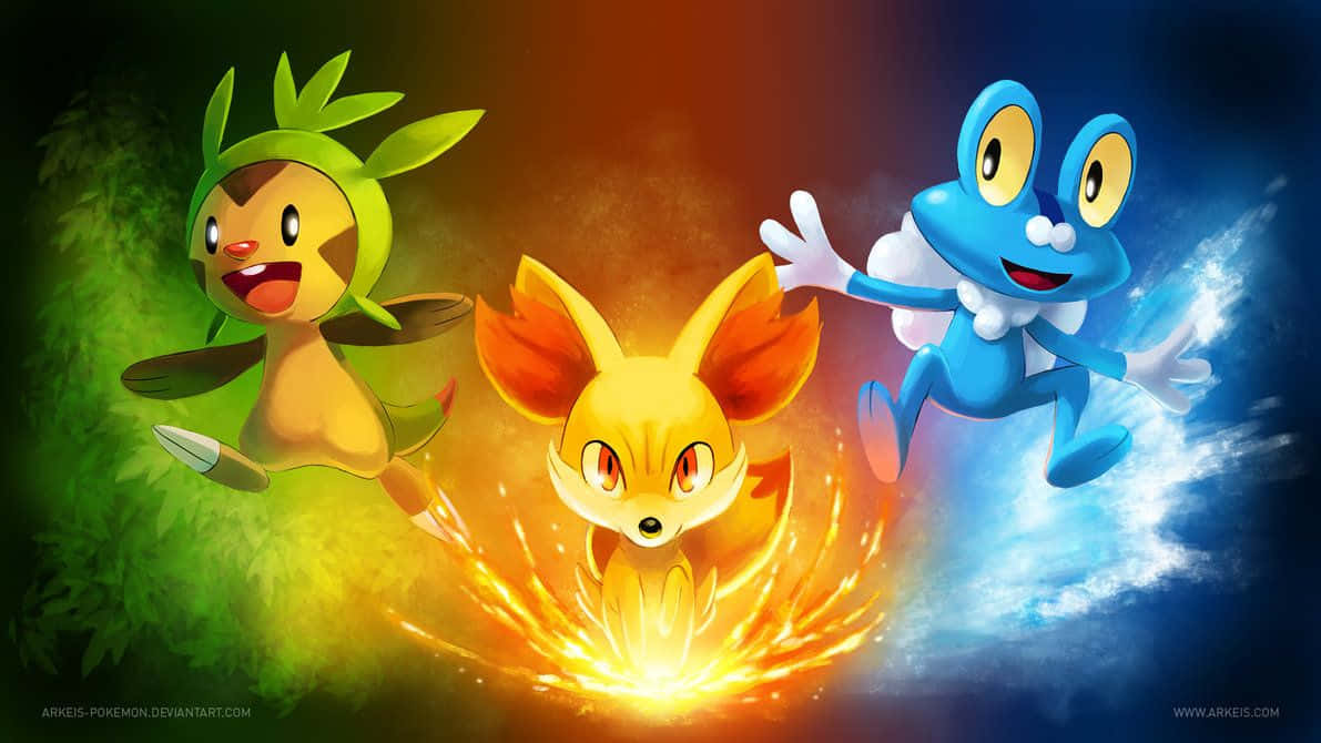 Enter The World Of Pokemon X & Y With Your Imagination Background