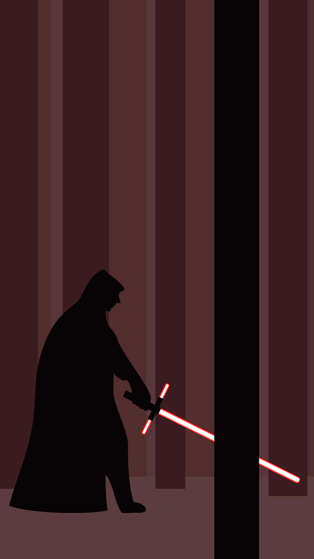 Enter The World Of The Star Wars Universe With Kylo Ren's Iphone Background