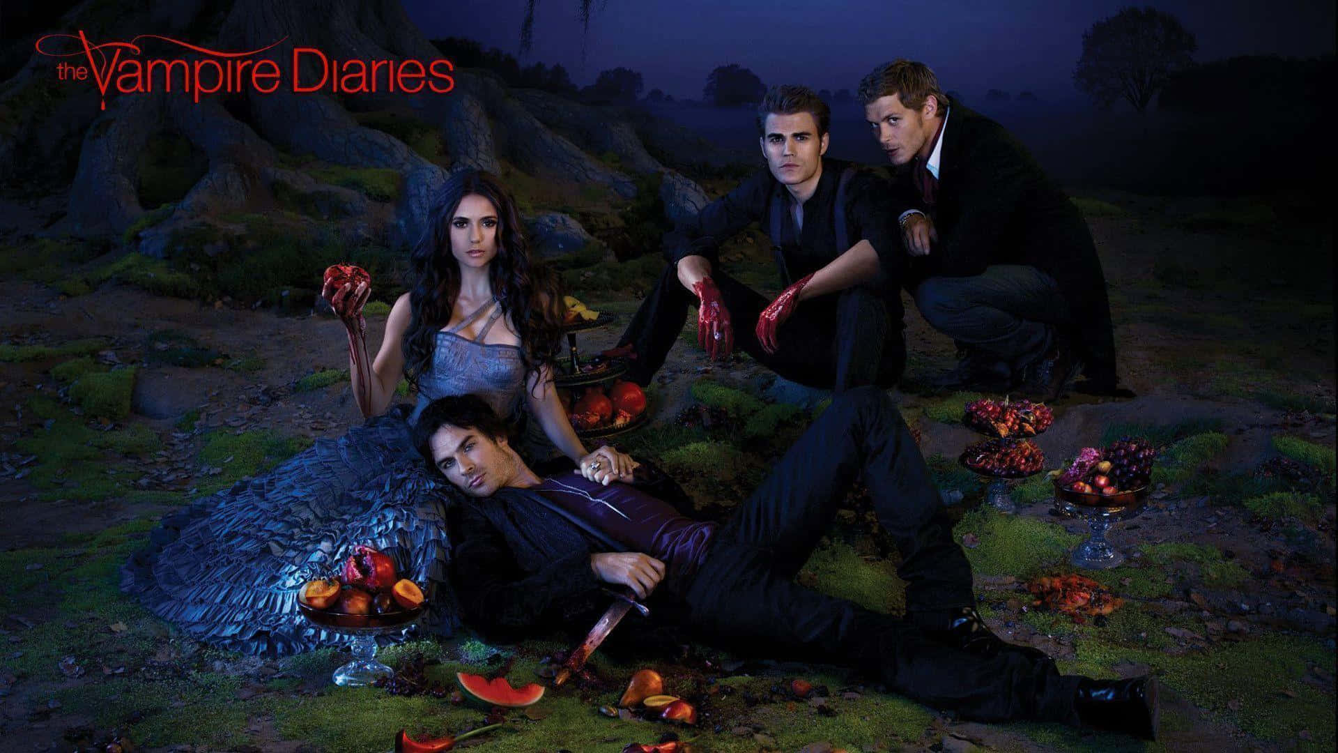 Enter The World Of Vampire Diaries Background