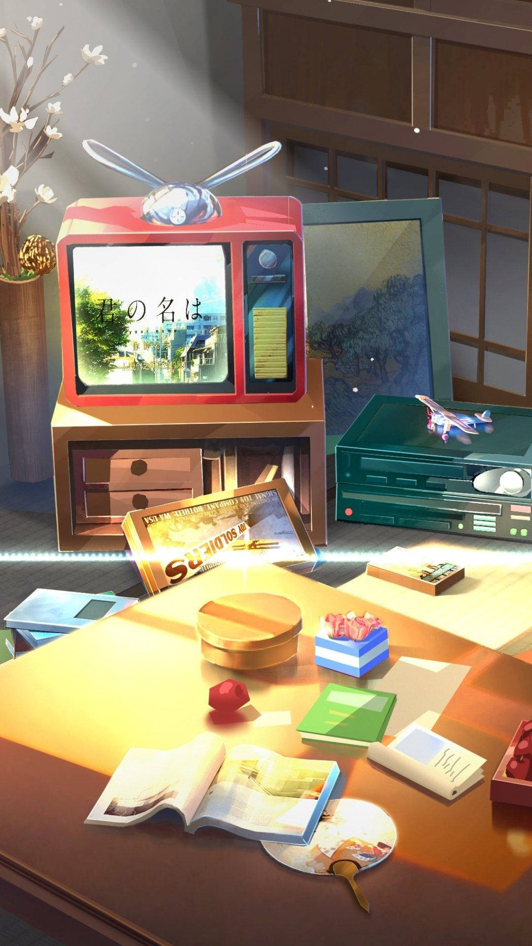 Entertainment Anime Room Background