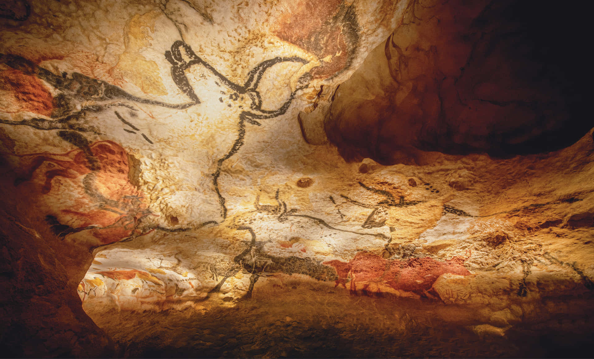 Enthralling Illustrations In Lascaux Caves
