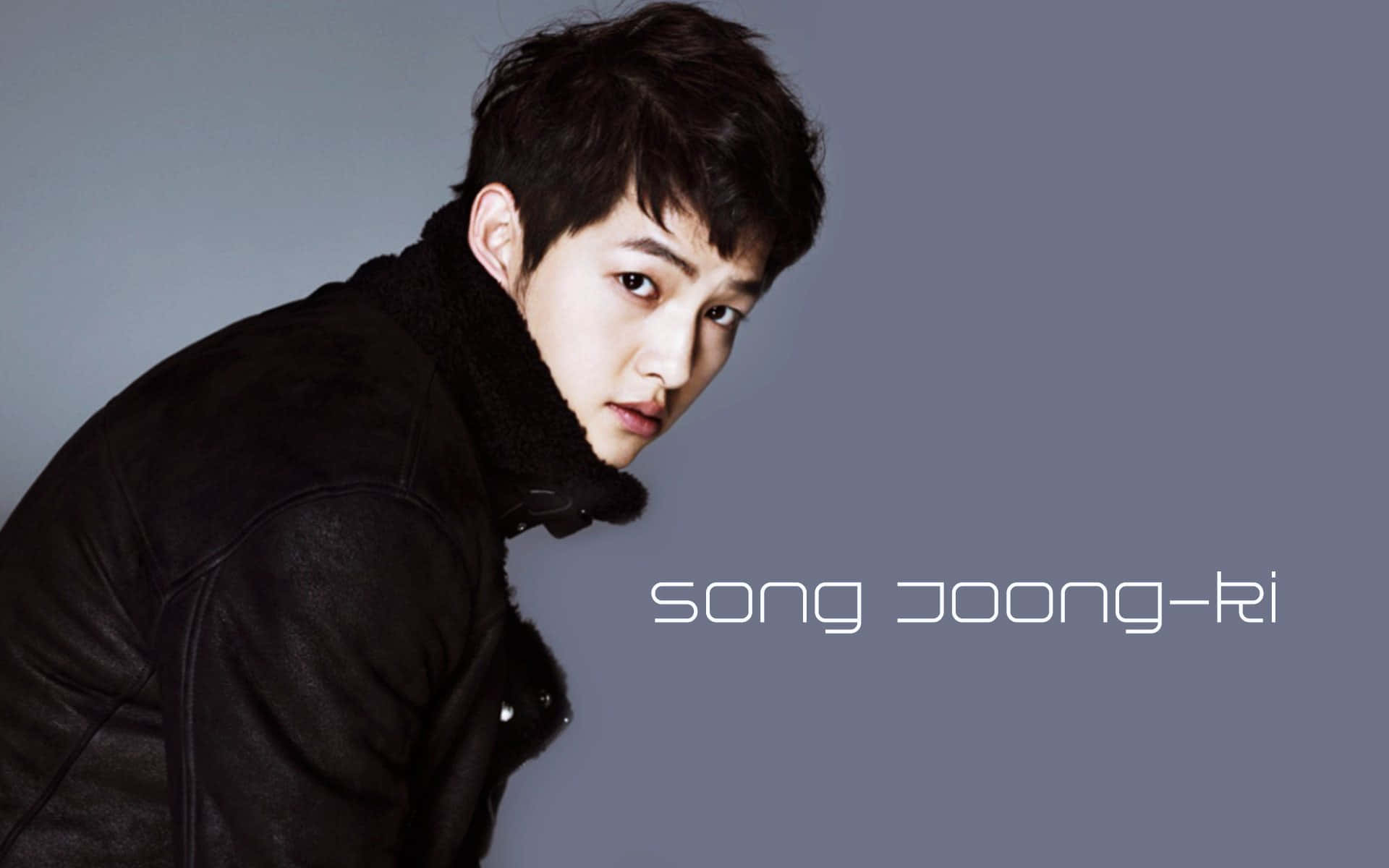 Enthralling Portrait Of Song Joong Ki Background