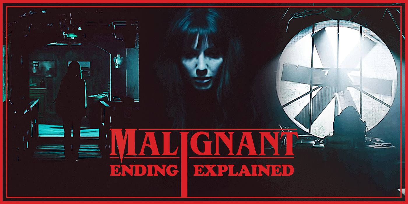 Enthralling Poster Of The Movie Malignant Background