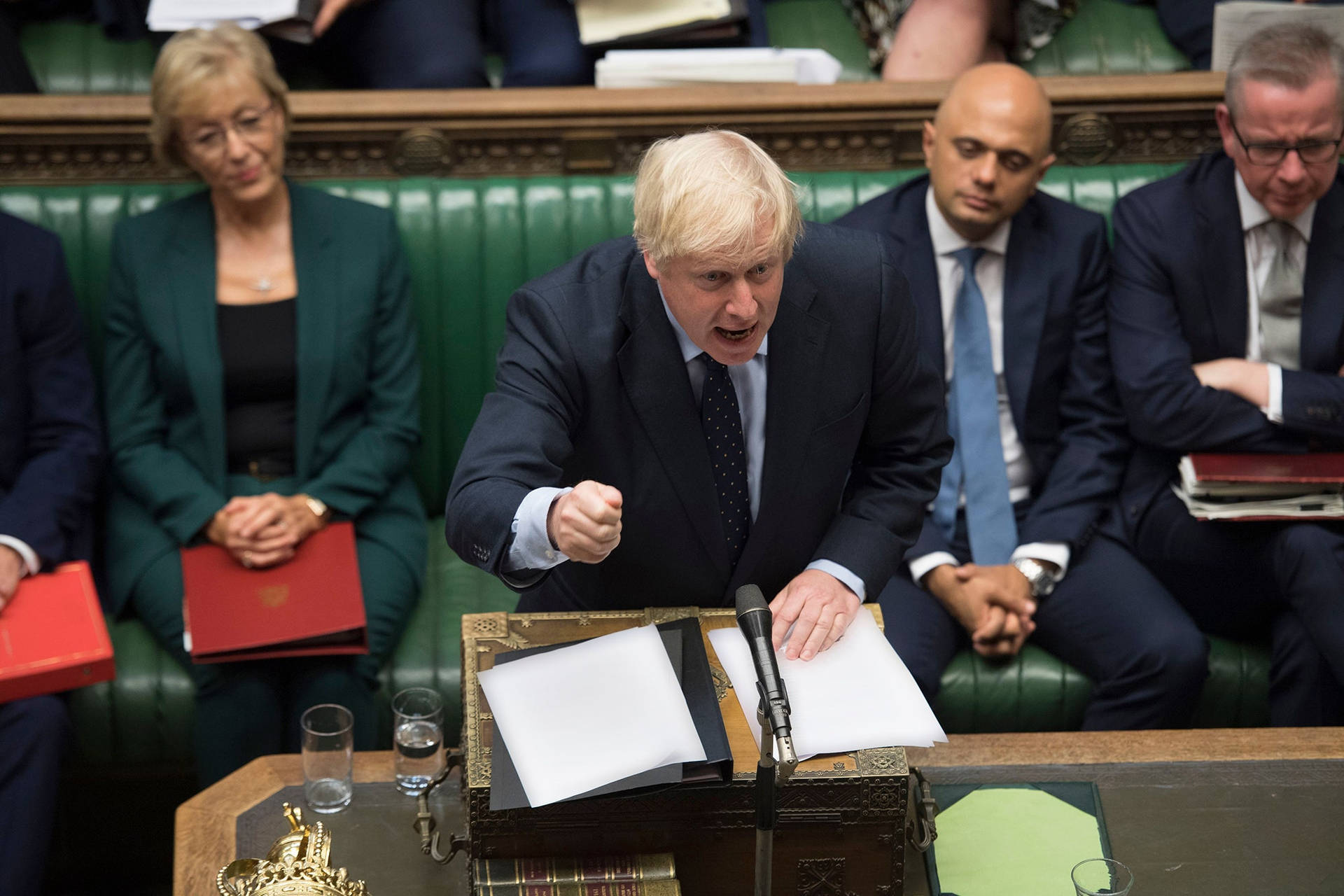 Enthusiastic Boris Johnson Background