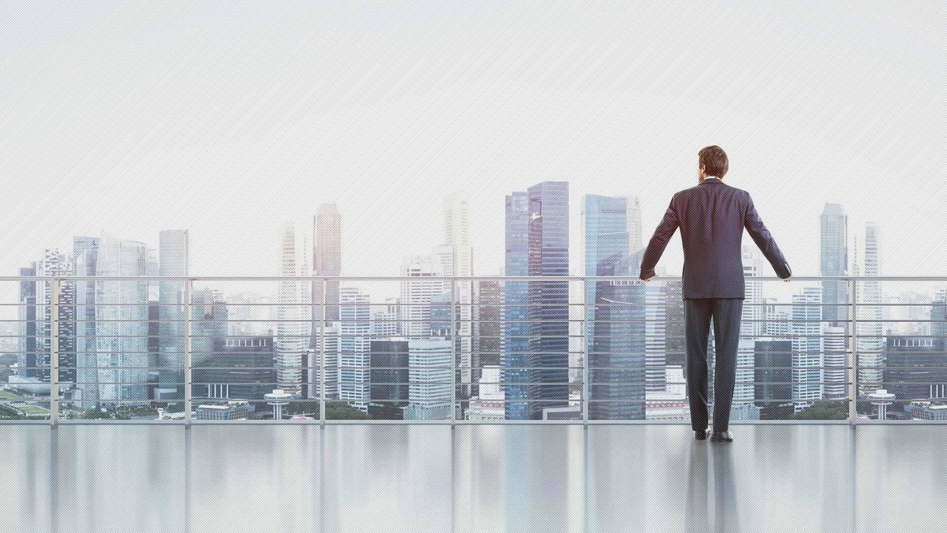 Entrepreneur Skyscraper Background