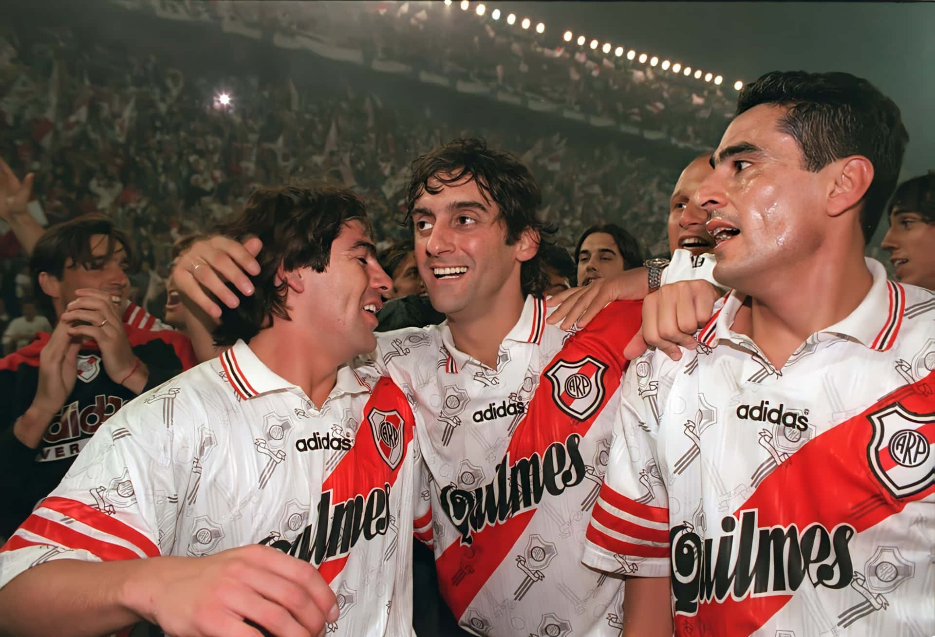 Enzo Francescoli In Action For Uruguay National Football Team Background