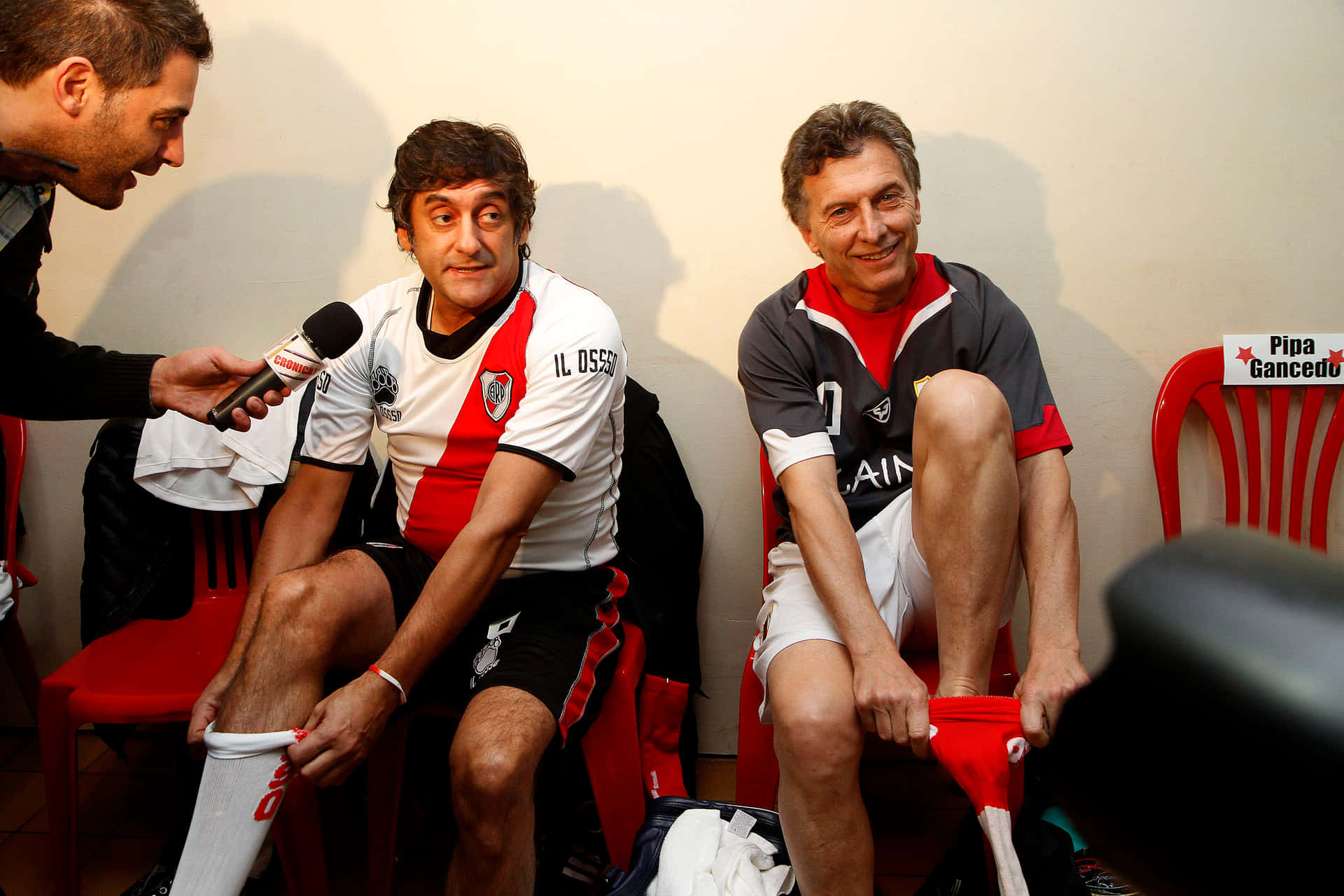 Enzo Francescoli Pre Game Interview Background