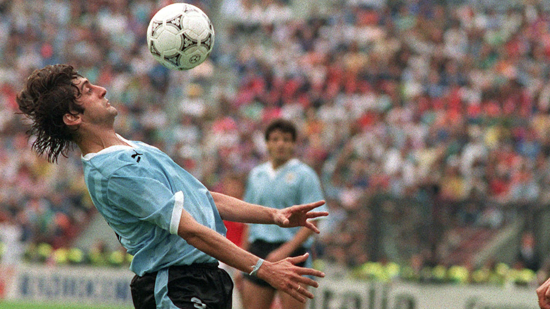 Enzo Francescoli Uruguay Football Tricks Background